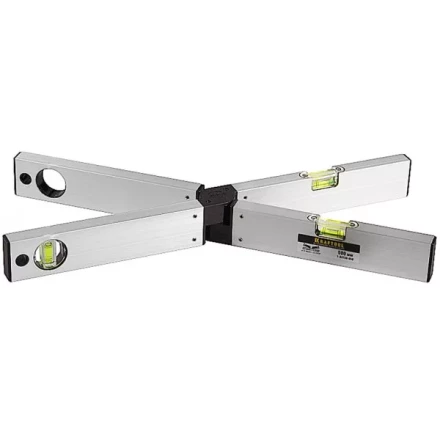 Уровень KRAFTOOL &quot;PRO&quot; &quot;MASS Level&quot;, раскладной, 3 ампулы, 500мм 1-34730-050 купить в Губкинске