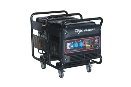 Бензогенератор Elitech БЭС12000 Е купить в Губкинске