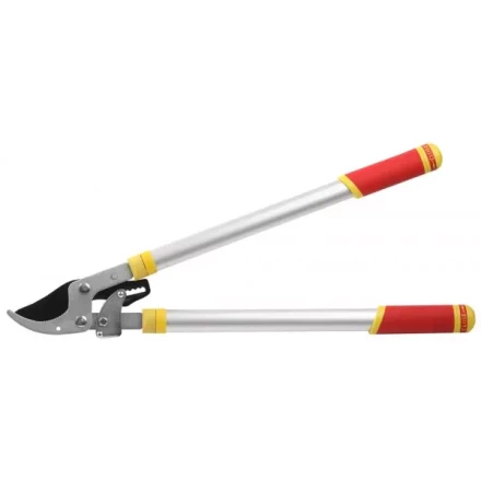 Сучкорез GRINDA с тефлоновым покрытием, алюминиевые телескопические ручки, двухрычажный храповый механизм, 700-980мм 8-424391_z01 купить в Губкинске