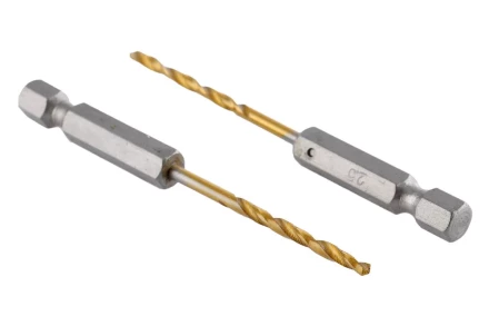 Сверло по металлу HAMMER Ф2.5х77мм (202-802 DR MT 2шт.) купить в Губкинске