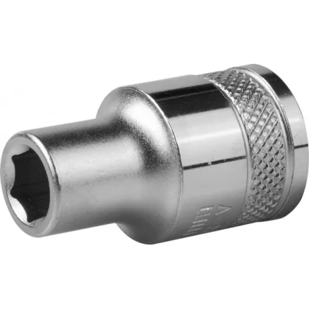 Торцовая головка KRAFTOOL &quot;INDUSTRIE QUALITAT&quot;, Cr-V, FLANK, хромосатинированная, 1/2&quot;, 8 мм 27805-08_z01 купить в Губкинске