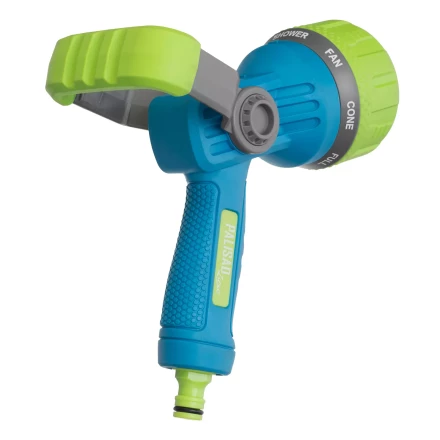 Пистолет-распылитель Palisad 65139, 7 режимов, плавный регулятор напора, LUXE купить в Губкинске