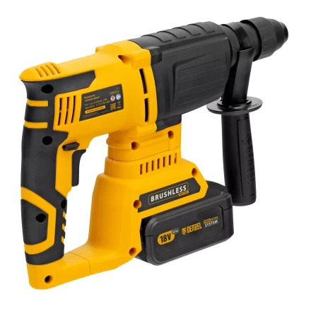 Перфоратор аккумуляторный BLRH-IB-26 Li-Ion, 18 В Denzel 26701 купить в Губкинске