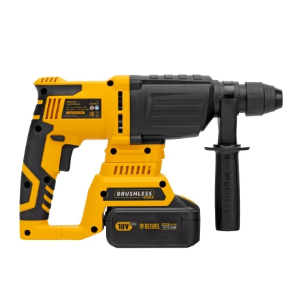 Перфоратор аккумуляторный BLRH-IB-26 Li-Ion, 18 В Denzel 26701 купить в Губкинске