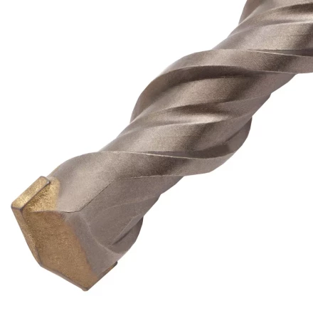 Бур по бетону, двойная спираль, три пылеотводящие кромки, 22 x 460 мм Denzel 705054 купить в Губкинске