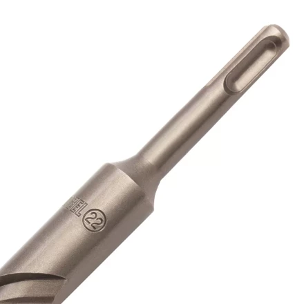 Бур по бетону, двойная спираль, три пылеотводящие кромки, 22 x 460 мм Denzel 705054 купить в Губкинске