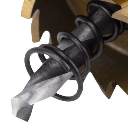 Коронка по металлу HSS, 25 мм, нитридтитановое покрытие Denzel 724104 купить в Губкинске