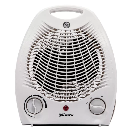 Тепловентилятор электрический, спиральный MTX FHS-2000, 3 режима, вентилятор, нагрев 1000/2000 Вт, 96413 купить в Губкинске