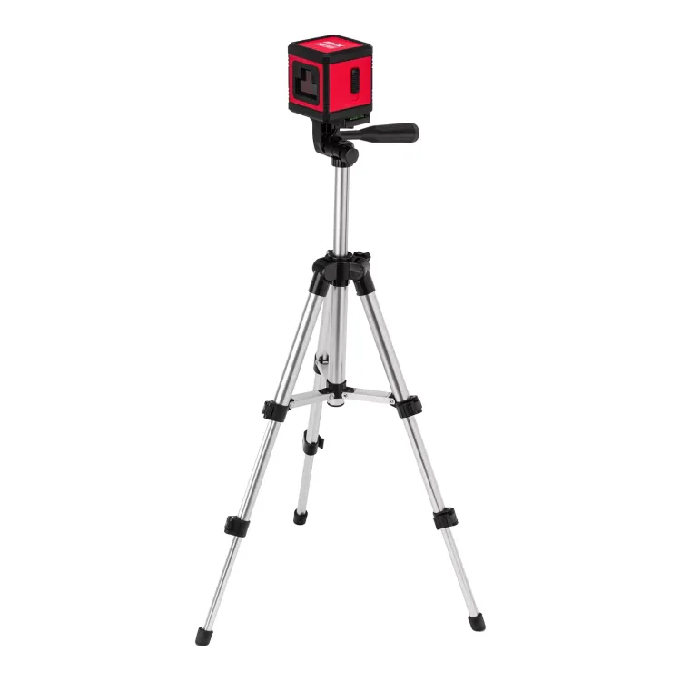 Лазерный уровень MTX XQB RED Pro SET, 10 м, красный луч, батарейки, штатив 350185 купить в Губкинске