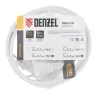 Шнур сетевой Denzel Energy Series, ПВС, 1,5 м, 2 x 1 мм, с неразборной вилкой, белый, 3 м, 37660 купить в Губкинске