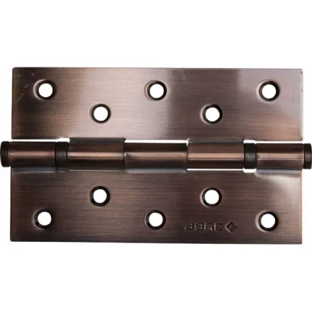 Петля универсальная ЗУБР &quot;ЭКСПЕРТ&quot;, 2 подшипника, цвет ст. медь (AC), с крепежом, 125х75х2,5мм, 2 шт 37601-125-6 купить в Губкинске