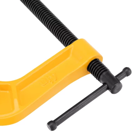 Струбцина G-образная Denzel, усиленная, 100 мм, 20643 купить в Губкинске