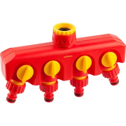 Распределитель GRINDA четырехканальный, из ударопрочной пластмассы 8-426313_z01 купить в Губкинске