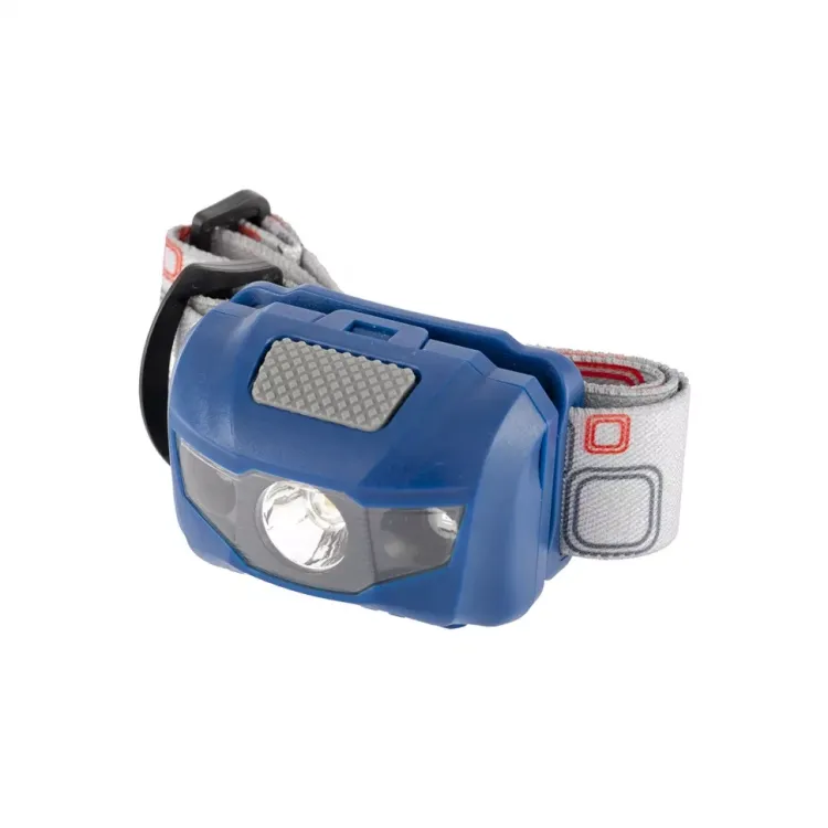 Фонарь налобный Space ABS пластик 4 режима 1 Вт LED х 120 Лм 2 red Led 8 часов 3хААА Stern 90568 купить в Губкинске