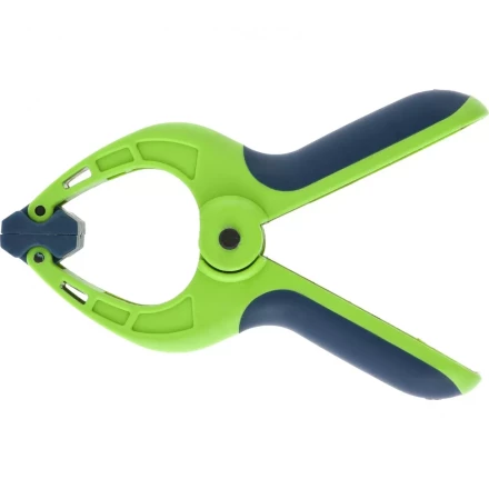 Струбцина клещеобразная 1-5/8 пластиковый корпус двухкомпонентные рукоятки усиленная пружина 42 мм Сибртех 20784 купить в Губкинске