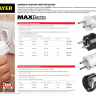 Вилка MAXElectro электрическая, 6А/220В, черная, STAYER 55150-B купить в Губкинске