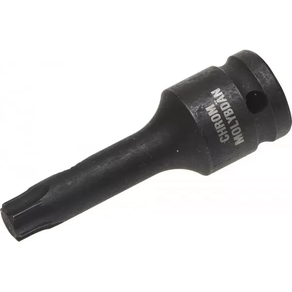 Торцовая головка KRAFTOOL "INDUSTRIE QUALITAT" ударная (1/2"), TORX, Cr-Mo, фосфатированная, T55 27952-55_z01 купить в Губкинске