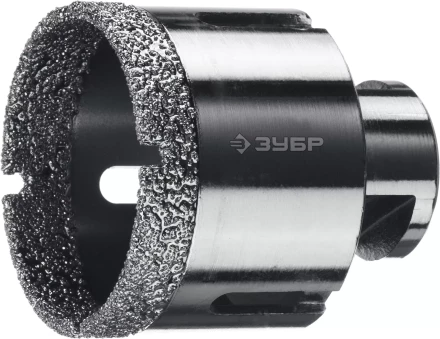 ЗУБР АВК, d 50 мм, (М14, 15 мм кромка), вакуумная алмазная коронка, Профессионал (29865-50) купить в Губкинске