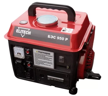Бензогенератор Elitech БЭС 950 Р купить в Губкинске