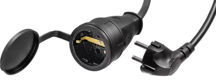 ЗУБР КГ-325-Ш, КГ, 3 х 2.5 мм2, 30 м, IP44, 4000 Вт, силовой удлинитель-шнур, Профессионал (55017-30) купить в Губкинске