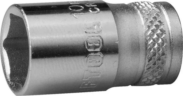 Торцовая головка KRAFTOOL "INDUSTRIE QUALITAT", Cr-V, FLANK, хромосатинированная, 1/4", 10 мм 27815-10_z01 купить в Губкинске