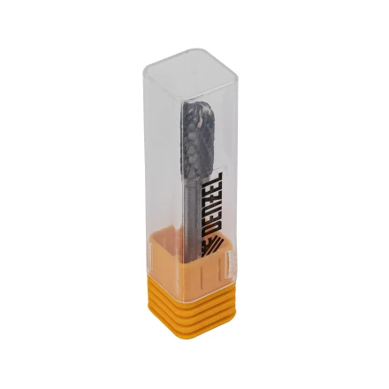 Борфреза по металлу твердосплавная, цилиндрическая закругленная, тип-С, 10 мм// Denzel 72017 купить в Губкинске