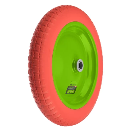 Колесо полиуретановое Сибртех 3.00-8, длина оси 80 мм, подшипник 20 мм, 689795 купить в Губкинске