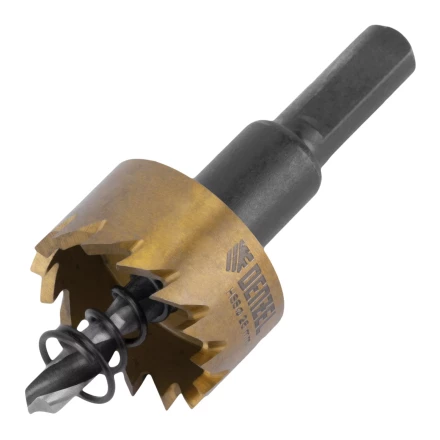 Коронка по металлу HSS, 26 мм, нитридтитановое покрытие Denzel 724105 купить в Губкинске