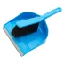 Набор: совок с кромкой 330 x 225 мм и щетка-сметка 285 мм, голубой, Home Palisad 933105 купить в Губкинске