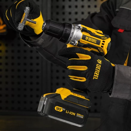 Щетка для дрели, 60 мм, Плоская, со шпилькой, нержавеющая витая проволока Denzel 744463 купить в Губкинске