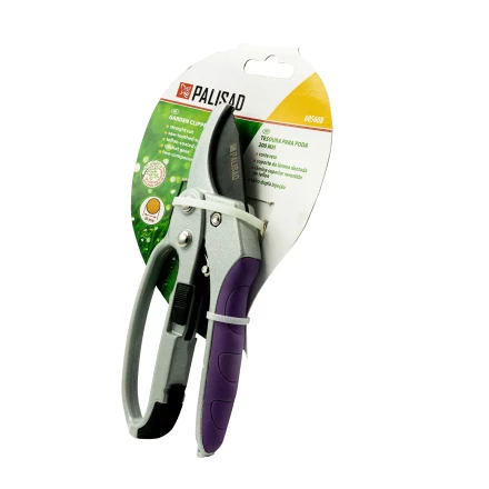 Секатор прямого реза Palisad, 200 мм, храповой механизм, металлические обрезиненные рукоятки, Luxe 605608 купить в Губкинске
