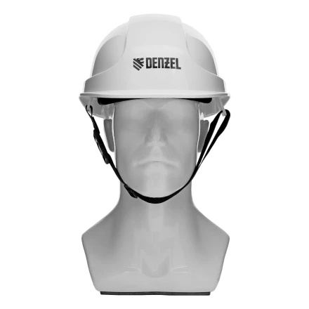 Каска защитная ударопрочная Denzel 89204, ABS/PC, плавная регулировка, модель «Форвард» (К-05),белая купить в Губкинске