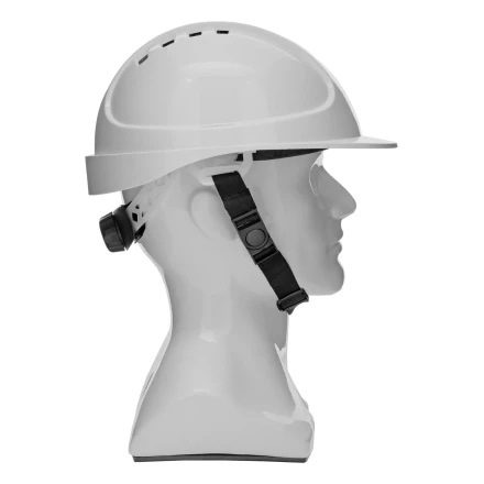 Каска защитная ударопрочная Denzel 89204, ABS/PC, плавная регулировка, модель «Форвард» (К-05),белая купить в Губкинске