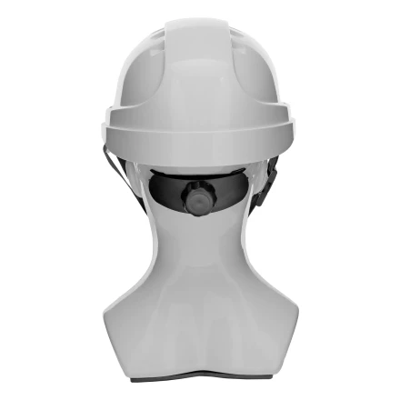 Каска защитная ударопрочная Denzel 89204, ABS/PC, плавная регулировка, модель «Форвард» (К-05),белая купить в Губкинске