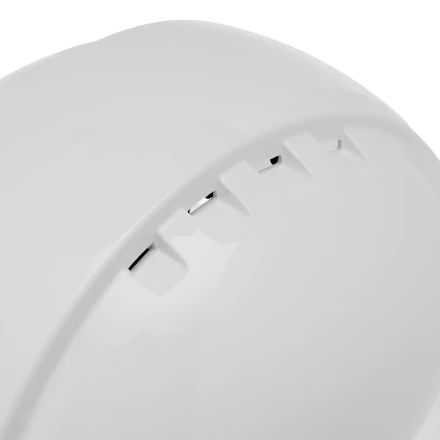 Каска защитная ударопрочная Denzel 89204, ABS/PC, плавная регулировка, модель «Форвард» (К-05),белая купить в Губкинске