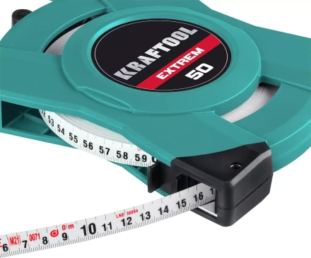 Мерная лента геодезическая со стальным нейлоновым полотном и х4 смоткой 34185-50 купить в Губкинске