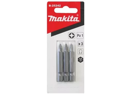 Биты Makita PZ1 50мм 3шт (B-25242) купить в Губкинске
