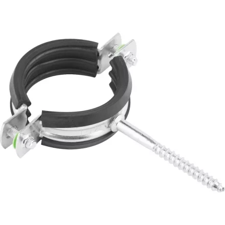 ЗУБР. Хомут трубный оцинкованный, с шурупом, 1 1/2&quot;, 1шт 37854-48-53-1 купить в Губкинске