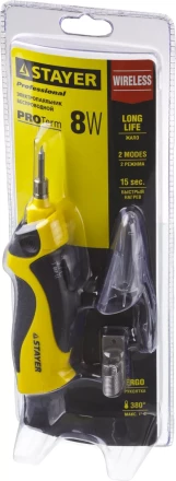 Паяльник STAYER &quot;PROFESSIONAL&quot; беспроводной, 4.5В, 8Вт 55409 купить в Губкинске