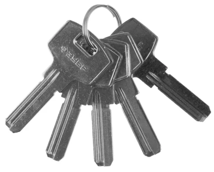 Заготовка ключа ЗУБР &quot;ЭКСПЕРТ&quot; для цилиндровых механизмов, компьютерный тип, 5 шт. 52196_z01 купить в Губкинске