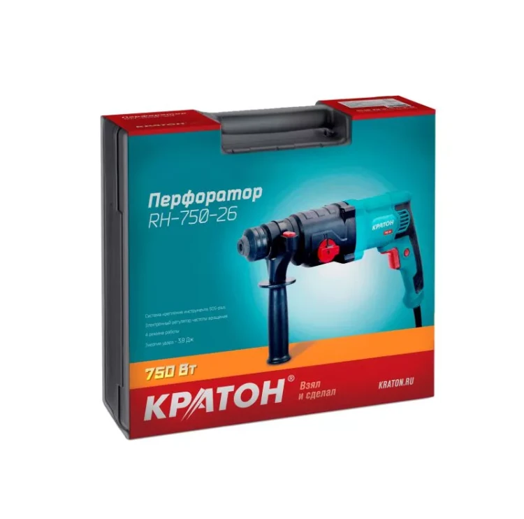 Перфоратор Кратон RH-750-26 3 07 01 026 купить в Губкинске