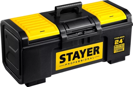 Ящик для инструмента "TOOLBOX-24" пластиковый, STAYER Professional 38167-24 купить в Губкинске