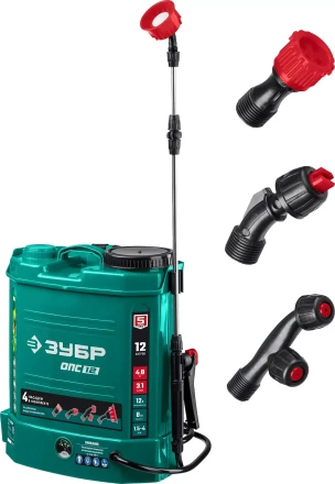 ЗУБР 12 л, аккумуляторный опрыскиватель (ОПС-12) купить в Губкинске