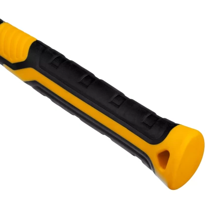 Киянка резиновая, 450 г, черная, фибергласовая рукоятка c TPR покрытием Denzel 11144 купить в Губкинске