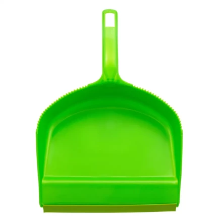 Набор: совок с кромкой 330 x 225 мм и щетка-сметка 285 мм, зеленый, Home Palisad 933115 купить в Губкинске