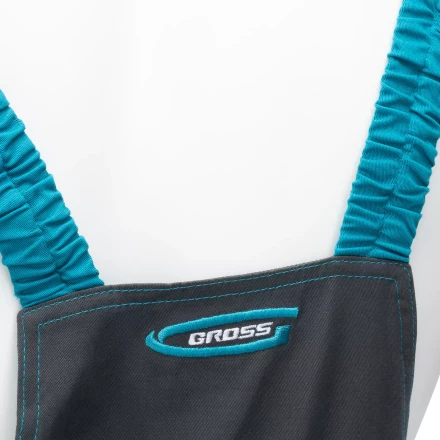 Полукомбинезон профессиональный рабочий Gross 90443, 97% хлопок 3% спандекс, L купить в Губкинске