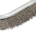 Щетка металлическая с пластмассовой ручкой, нержавеющая проволока Denzel 748287 купить в Губкинске