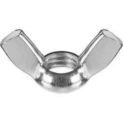 Гайка ЗУБР "МАСТЕР" барашковая, DIN 315, оцинкованная, M6, 5кг 303730-06