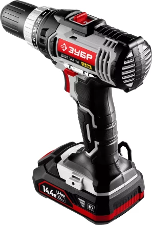 Дрель-шуруповерт 2 АКБ ДШЛ-141 КН серия СТАНДАРТ купить в Губкинске