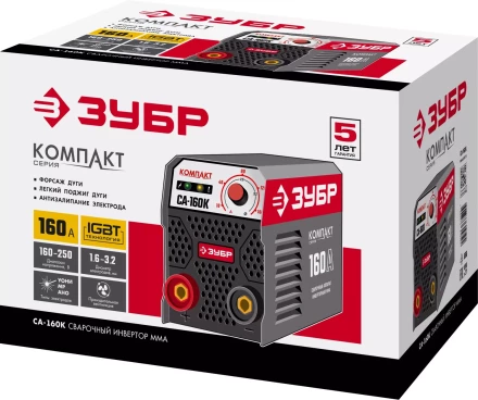 Сварочный инвертор ММА СА-160К серия МАСТЕР купить в Губкинске